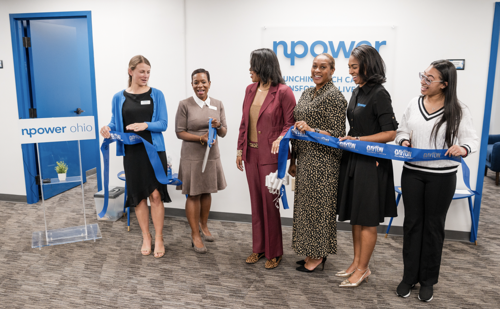 NPower Ribbon Cutting