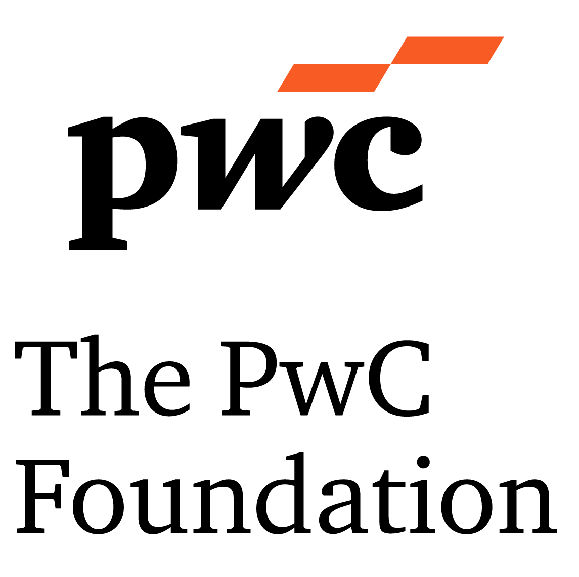 The PwC Foundation - NEW Brand Logo Lockup_Vertical - Color